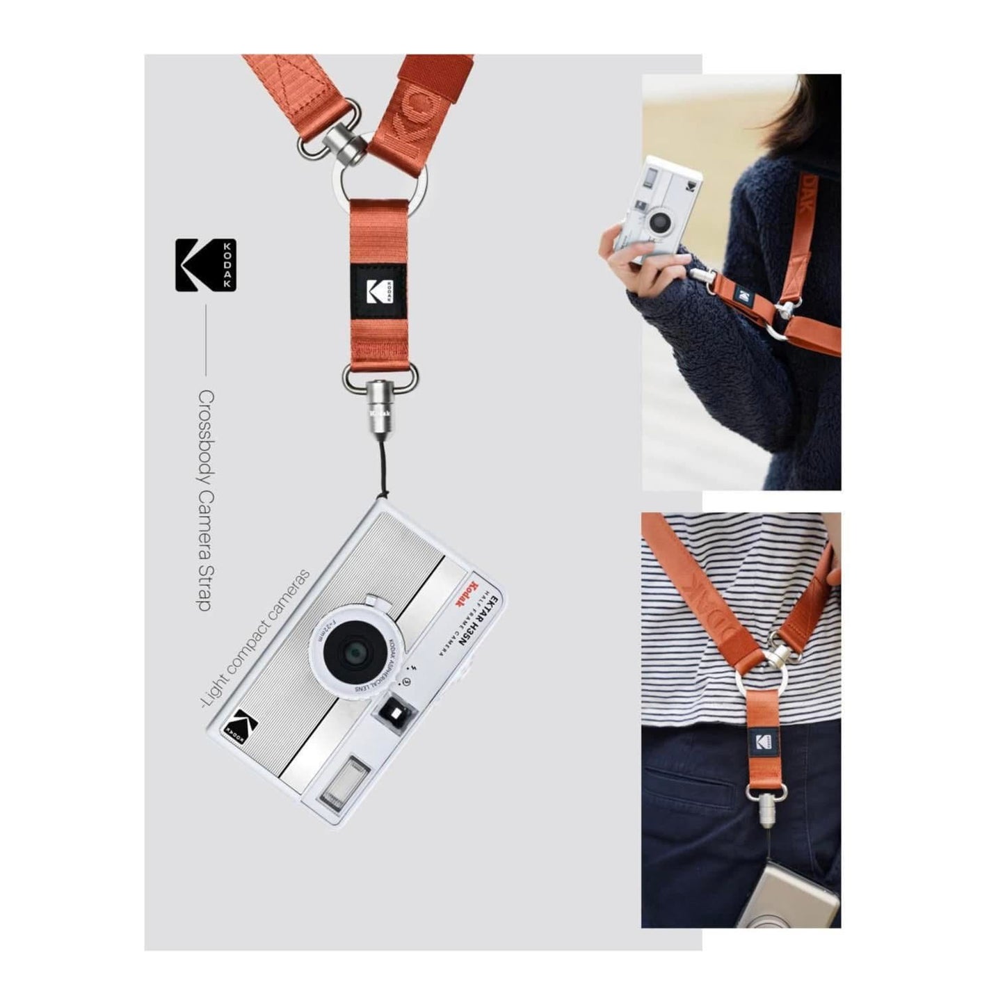 KODAK Multi-Purpose Camera Strap 2-way