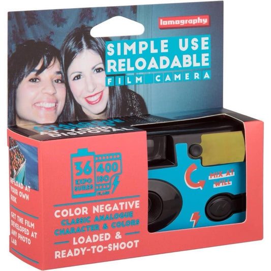 Lomography Simple Use Reloadable Film Camera 36 Exp.