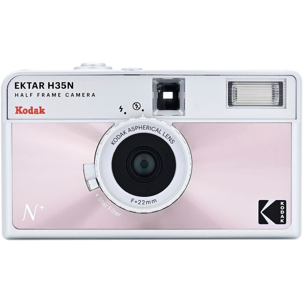 Kodak H35N Half Frame Film Camera (Glazed Pink)