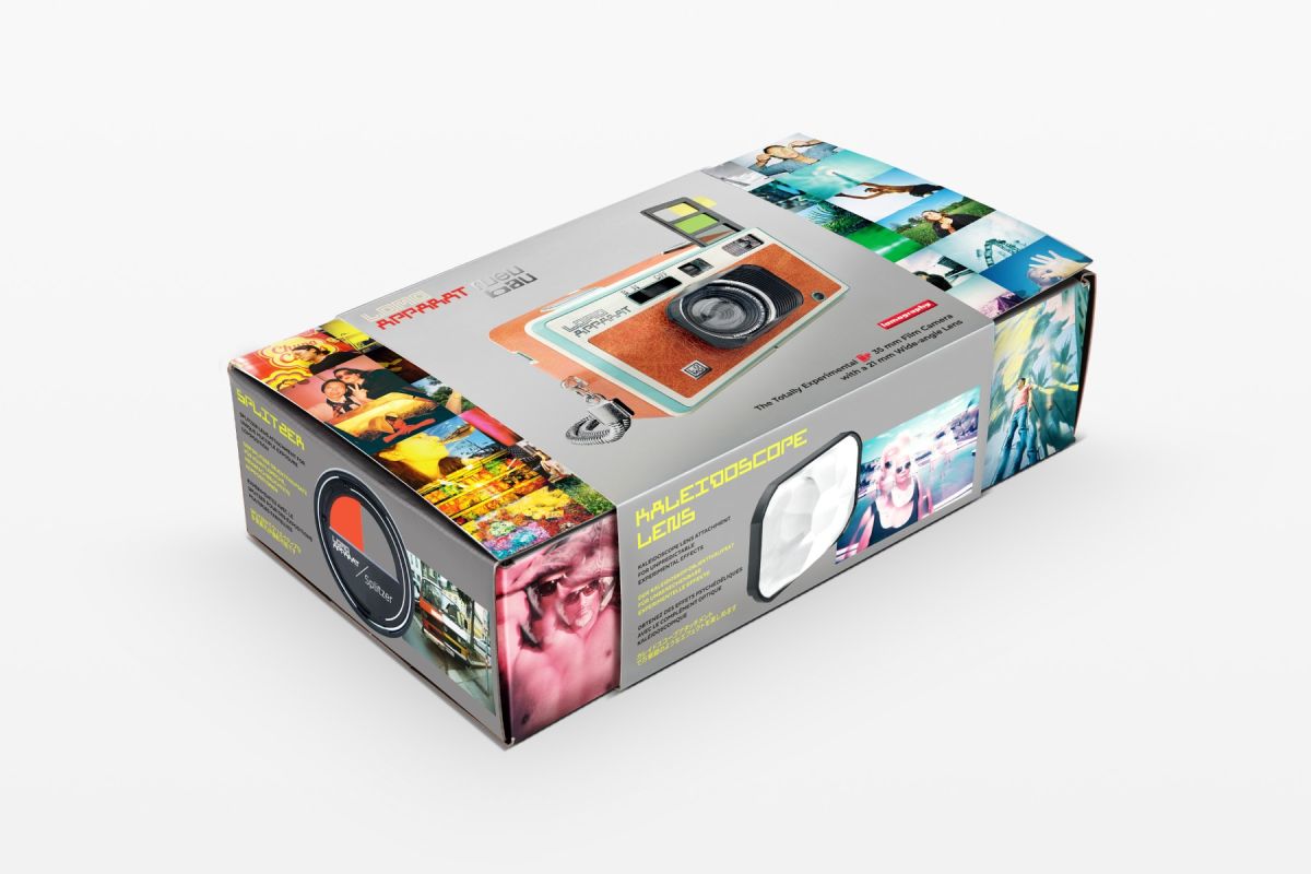 Lomography LomoApparat Wide-Angle 35mm Film Camera LomoApparat 21mm 超廣角菲林相機－Neubau 特別版